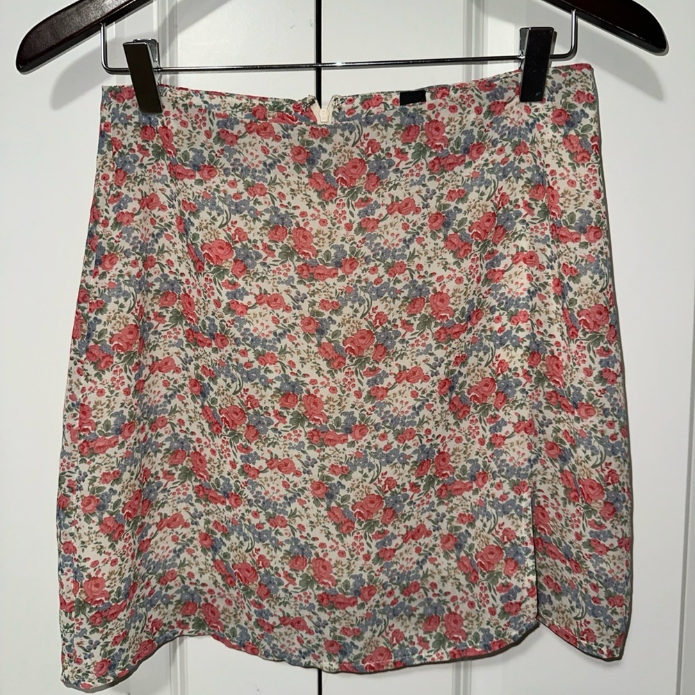 Windsor Lightweight Floral Pencil Mini Skirt S